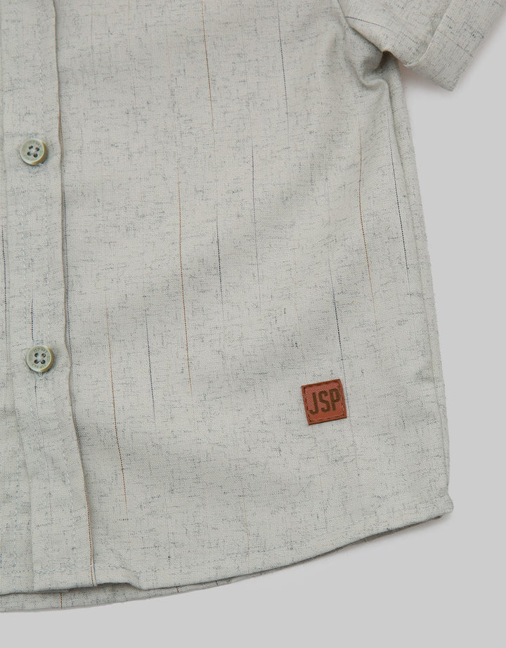 JSP BABY Textured Style Kemeja Anak Laki-laki