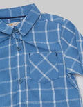 JSP BABY Plaid Casual Kemeja Anak Laki-laki