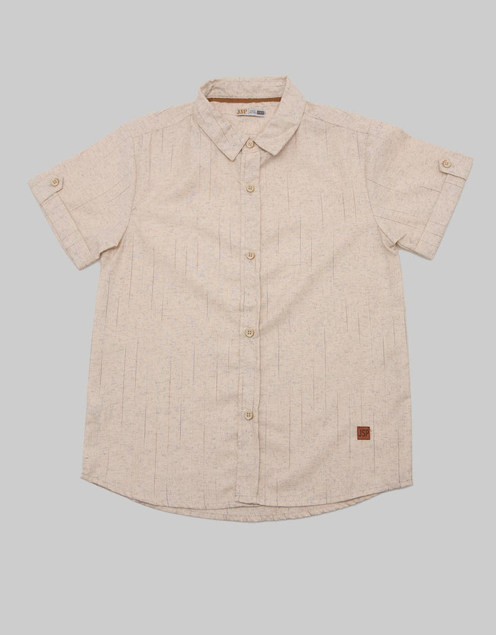 JSP Plain Texture Kemeja Anak Laki-laki