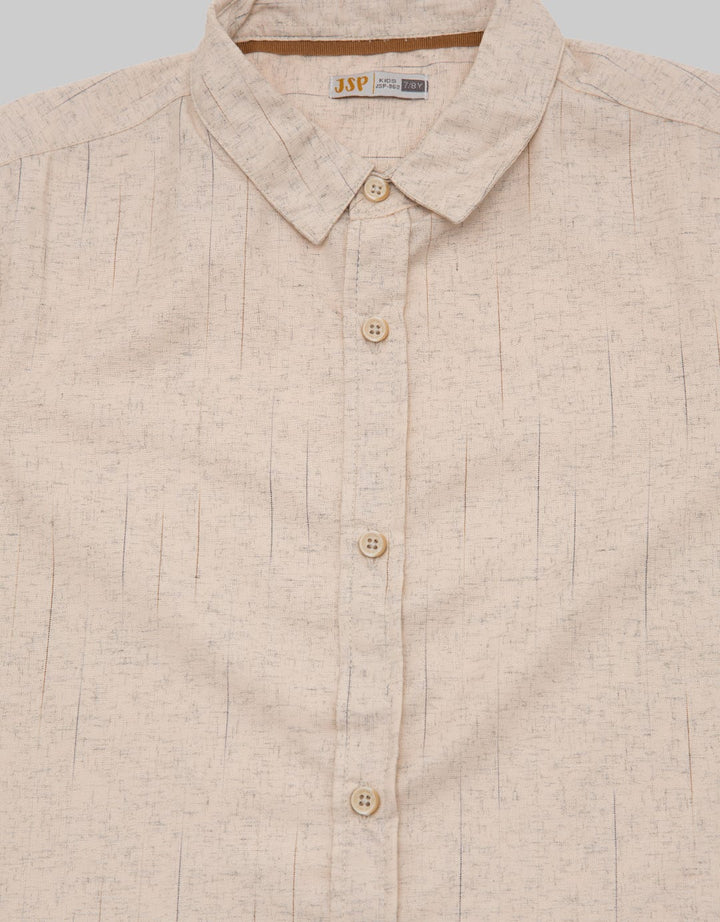 JSP Plain Texture Kemeja Anak Laki-laki