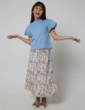 Jsp Girl Baloon Sleeve Plain Kaos Anak Perempuan