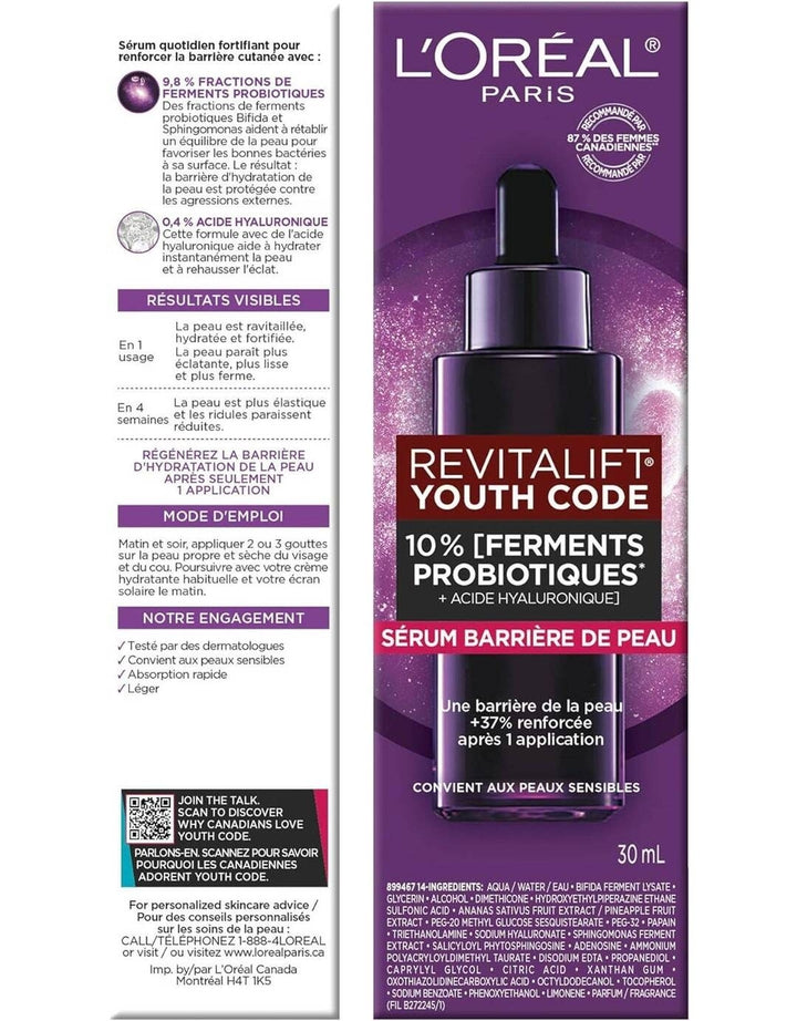 L'Oreal Paris Youth Code Skin Activating Ferment Pre-Essence
