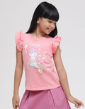 Little M Mermaid Ocean Girls T-Shirt