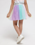 Little M Mini Skirt Tutu Colorfull Ocean