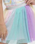 Little M Mini Skirt Tutu Colorfull Ocean