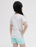 Little M Short Sleeve T-Shirt Print Happy