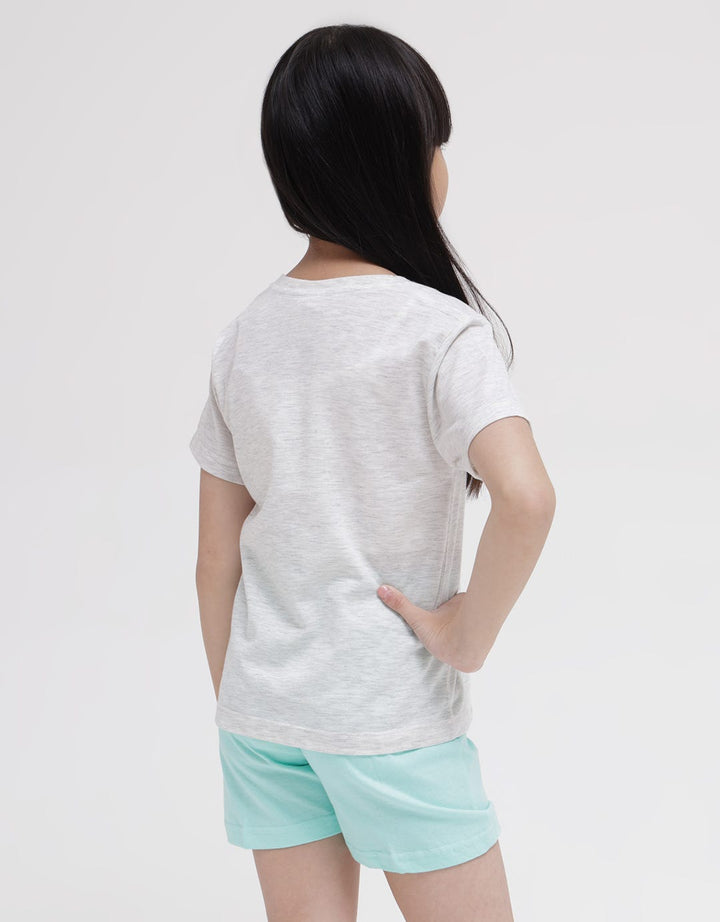 Little M Short Sleeve T-Shirt Print Happy