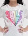 Little M Short Sleeve T-Shirt Print Happy