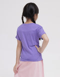 Little M Short Sleeve T-Shirt Print Happy Girl Friday Happy
