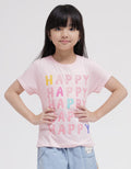 Little M Short Sleeve T-Shirt Happy 4