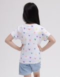 Little M Short Sleeve T-Shirt Print Happy Hati Shine Bright