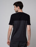 Details Short Sleeve T-Shirt R Neck Cut And Sewn Print