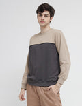 Details Sweatshirt Jumper Solid Cut And Sewn Reguler Fit