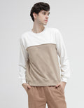 Details Sweatshirt Jumper Solid Cut And Sewn Reguler Fit