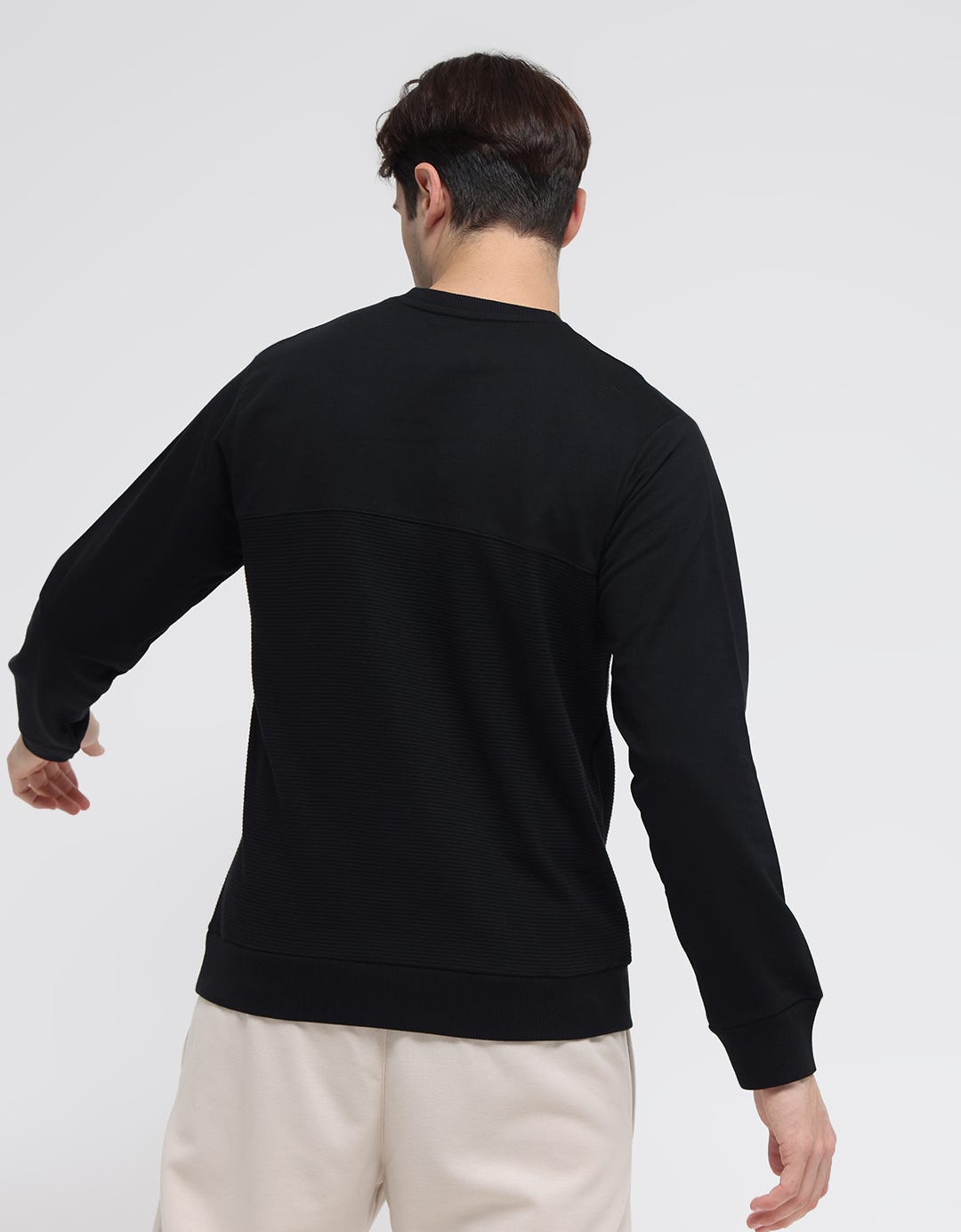 Sweater Ottoman Print Sweater Pria