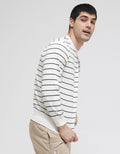 Details Sweatshirt Jumper Texture Ottoman Stripes