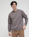 Details Sweatshirt Jumper Texture Ottoman Stripes