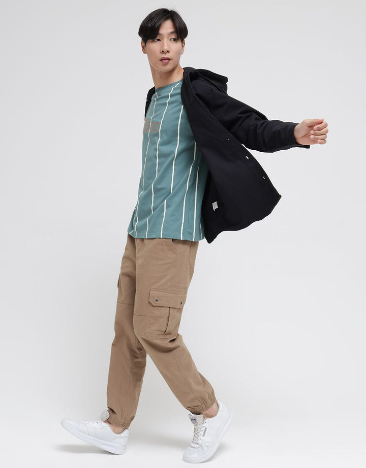 Details Twill Jacket With Hoodie