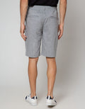 Details Short Pants Crop Zipper Linen Look Reguler Fit
