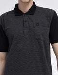 Cole Short Sleeve Polo Shirt Comb Solid With Pocket