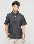 Cole Short Sleeve Shirt Solid With Texture