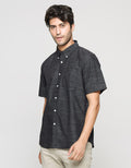 Cole Short Sleeve Shirt Solid With Texture