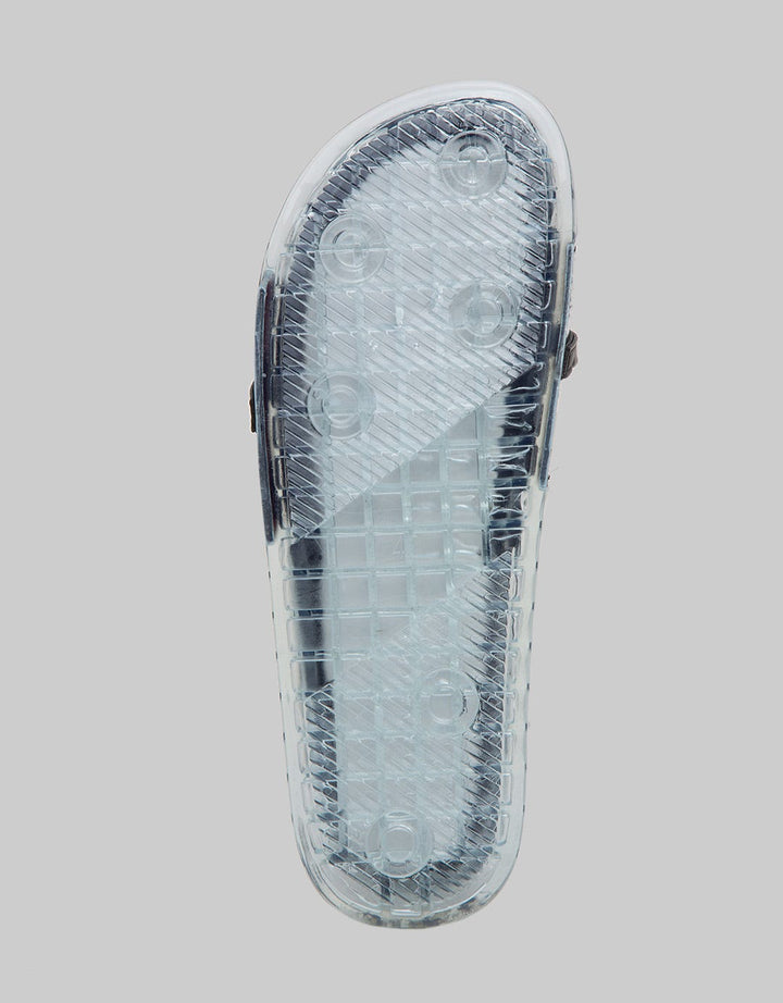 Details Slipper Transparent Sandal Wanita