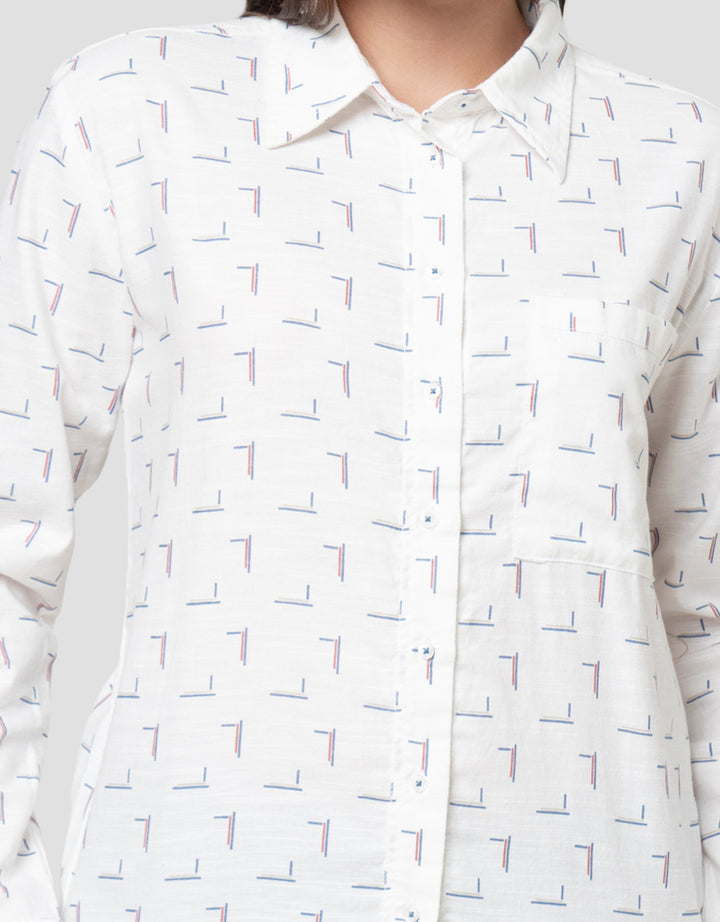 Cardinal Girl Beauty Kemeja Lengan Panjang Wanita