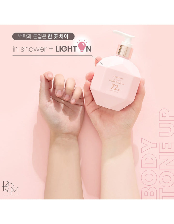 Beauty Of Majesty Light On In Shower Body Tone Up