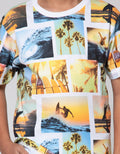 Nevada Short Sleeve T-Shirt Print Sunset