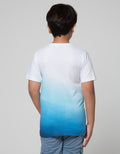 Nevada Ombre Bluish Kaos Anak Laki-laki