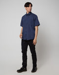 Cole Short Sleeve Shirt Regular Textured Dot