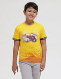 Marvel Iron Man Print Kaos Anak Laki-laki