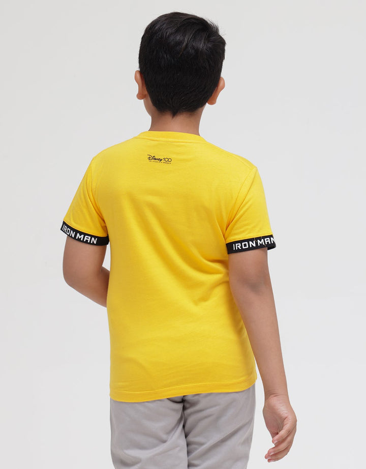 Marvel Iron Man Print Kaos Anak Laki-laki