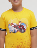 Marvel Iron Man Print Kaos Anak Laki-laki