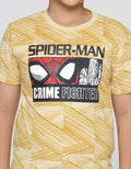 Marvel T-Shirt Spiderman Eyes City Crime Fighter