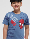 Marvel T-Shirt Spiderman Face Responsibility Splash