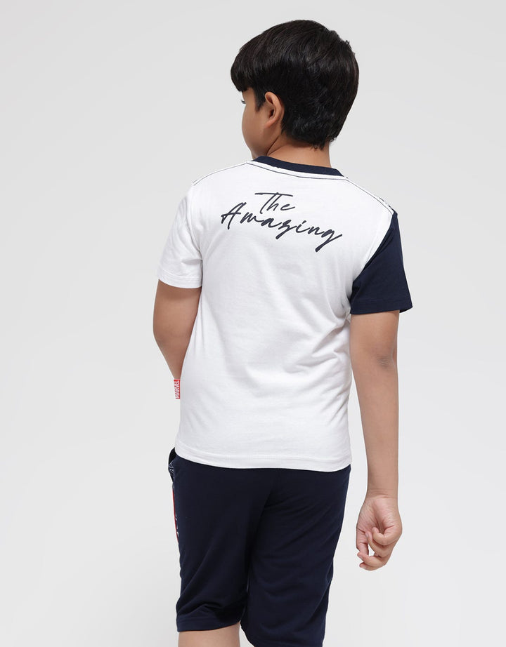 Marvel SPD Paint Kaos Anak Laki-laki