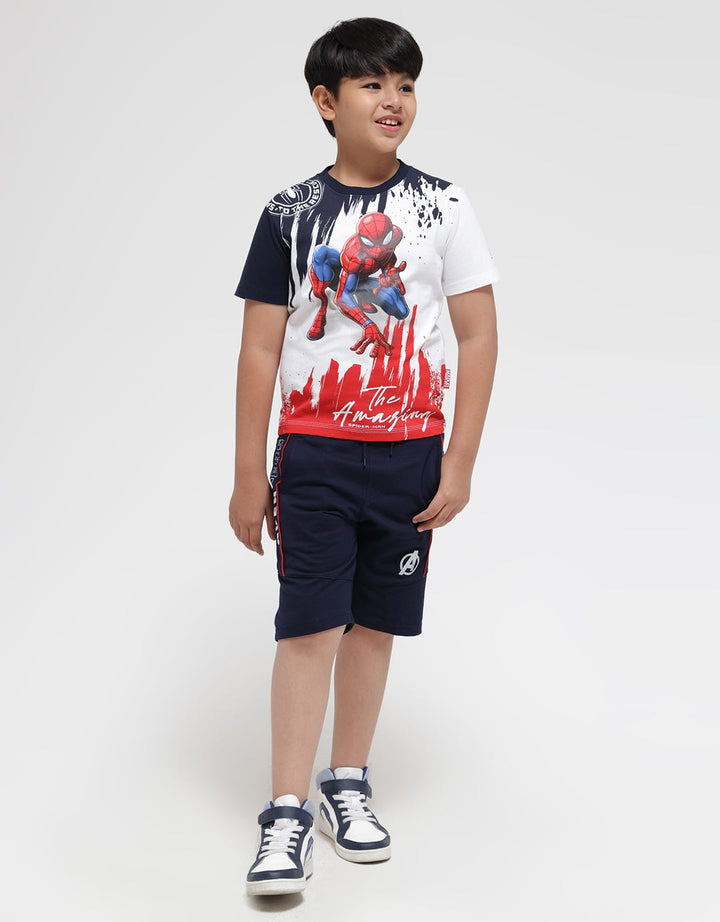 Marvel SPD Paint Kaos Anak Laki-laki