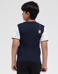 Marvel Short Sleeve T-Shirt Print Spiderman Head Jaring Ombre