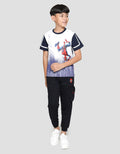 Marvel Spiderman Hanging Kaos Anak Laki-laki