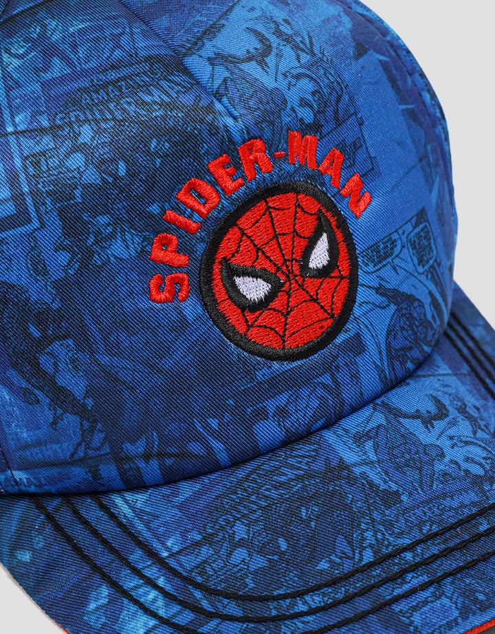 Marvel Spiderman Comic Boys Hat
