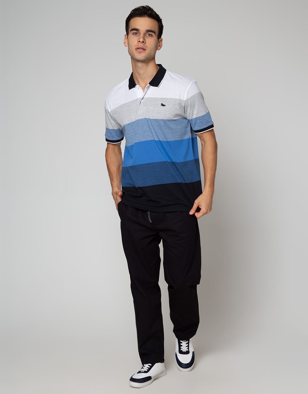 WALRUS POLO STRIPE T