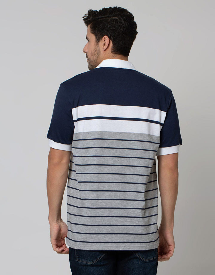 Walrus Kaos Polo Motif Garis