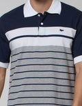 Walrus Kaos Polo Motif Garis