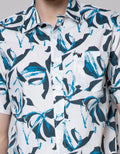Walrus Abstract Print Kemeja Pria