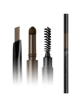 Beauty Of Majesty 3In1 Triple Edge Eyebrow 02 Dark Brown