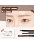 Beauty Of Majesty 3In1 Triple Edge Eyebrow 03 Choco Brown