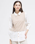 Expand Lonny Layered Blouse Wanita