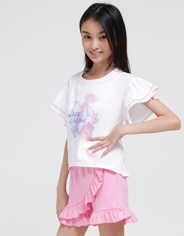 Disney Short Sleeve T-Shirt Princess Little Mermaid